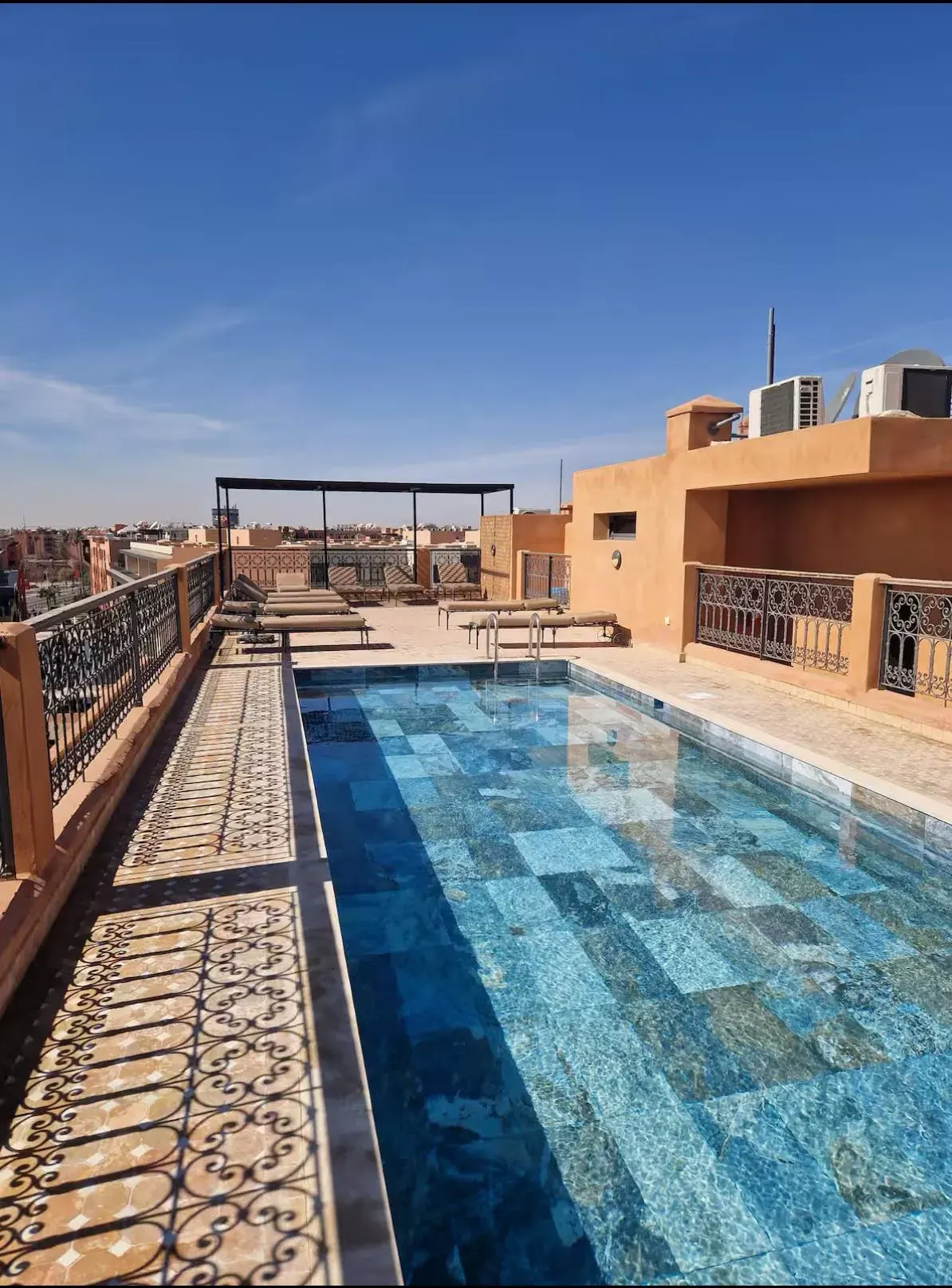 2-bedroom apartment with pool and jacuzzi, central Gueliz — photo 1
