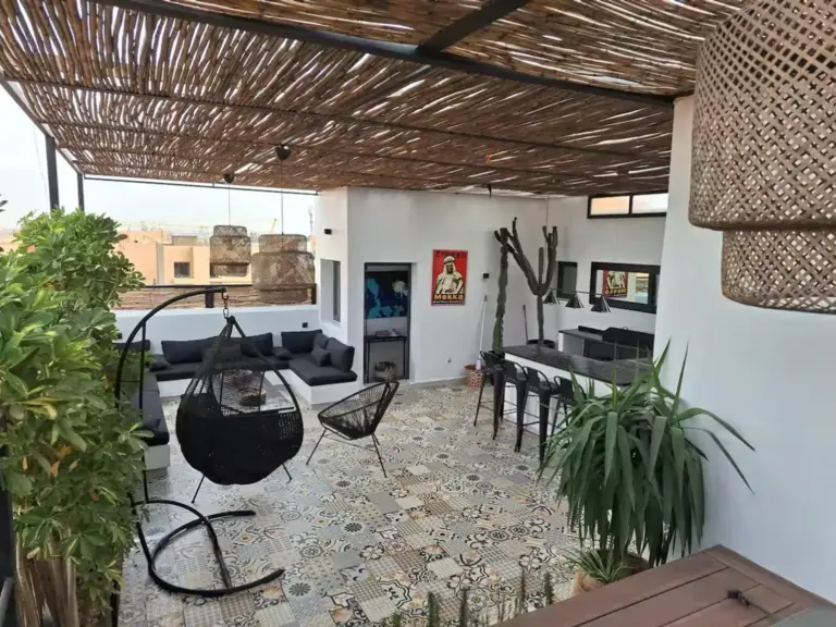 2-bedroom apartment with pool and jacuzzi, central Gueliz — photo 5